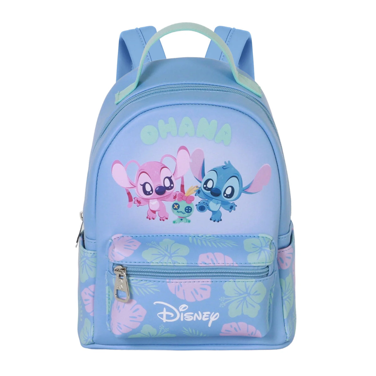 Disney Lilo and Stitch Kinder Freizeitrucksack mit Frontfach und Seitenfächern