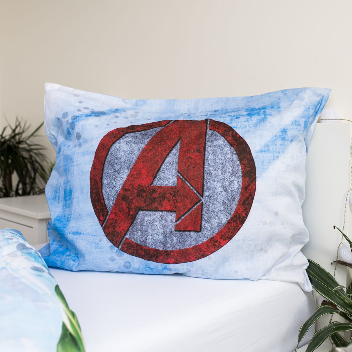Avengers Bettwäsche-Set aus Baumwolle - 140 x 200 cm + 70 x 90 cm
