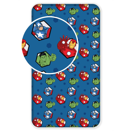 Avengers Kuschelige Bettwäsche Polyester, 90x200 + 25 cm