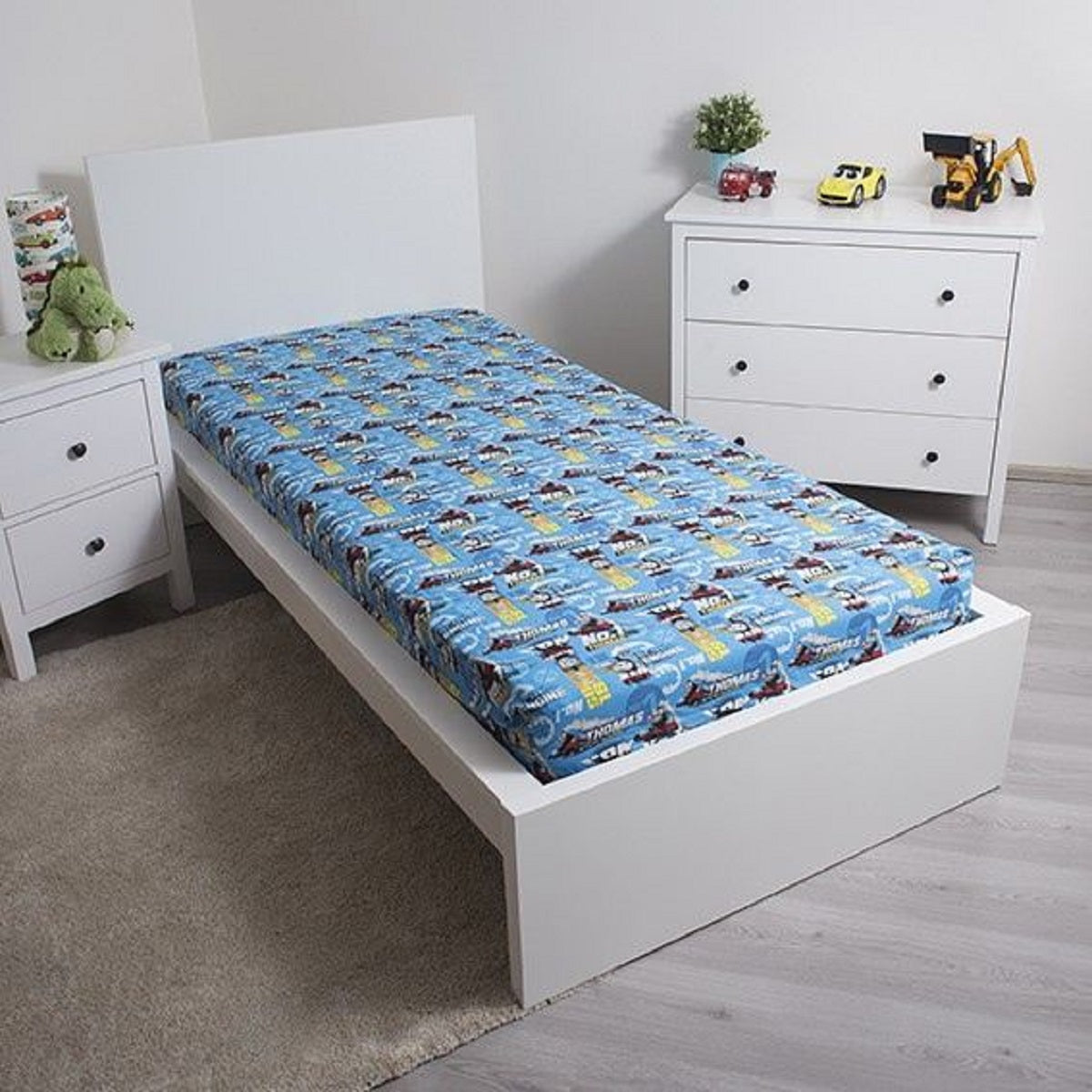 Thomas and Friends Kuschelige Bettwäsche Polyester, 90x200 + 25 cm