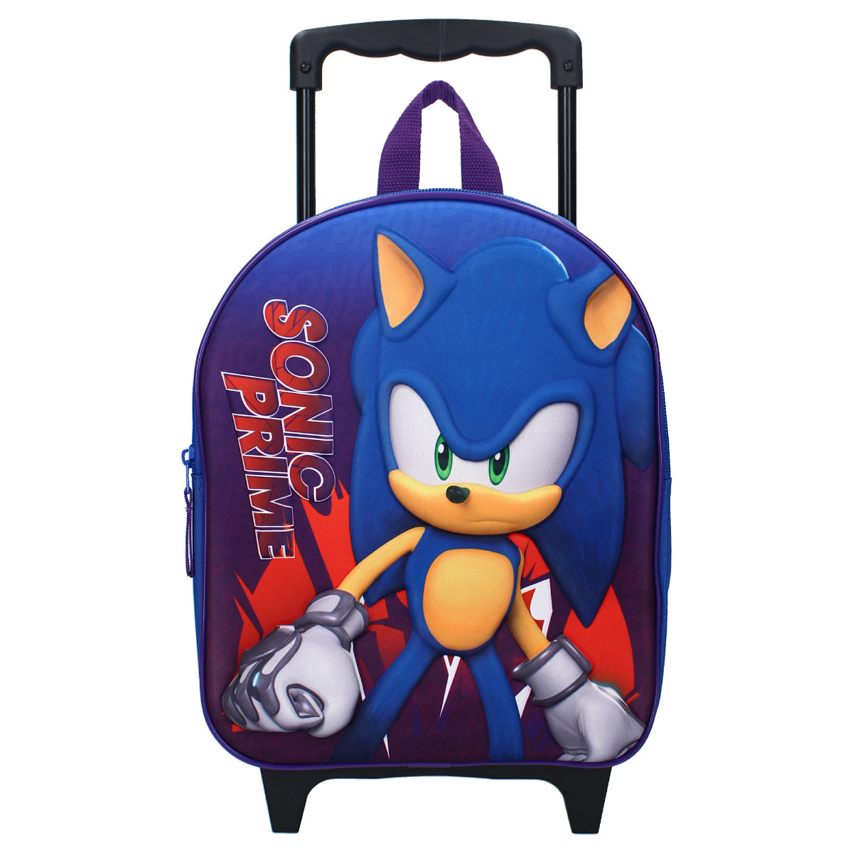 Sonic Prime Trolley-Rucksack Kinder 3D Schulrucksack Great Escapes Blau