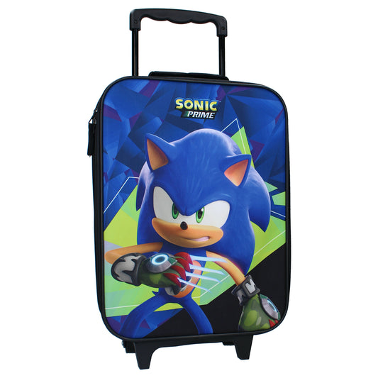 Sonic Trolley I Was Made For This – Kinderkoffer mit Rädern & Sonic-Motiv
