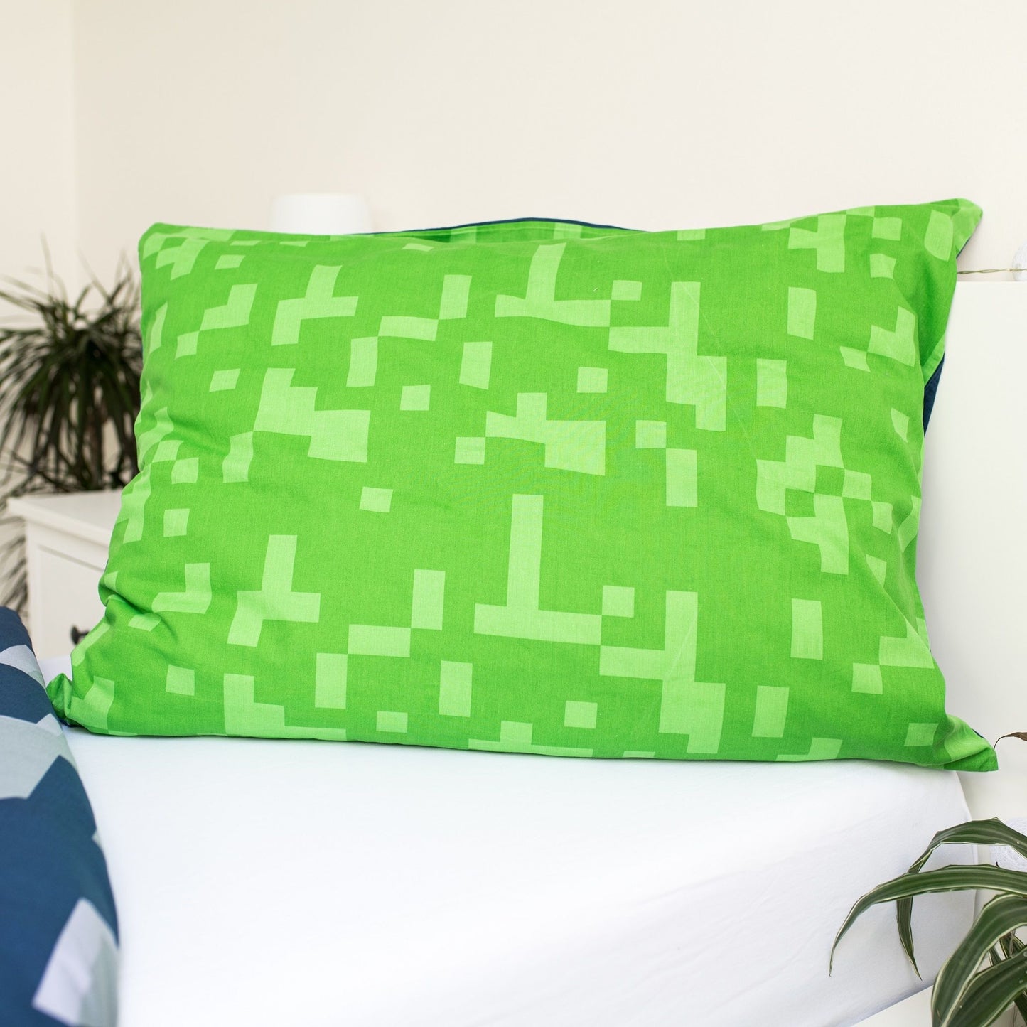 Minecraft Design Kuschelige Bettwäsche Baumwolle, 140x200 cm & 70x90 cm