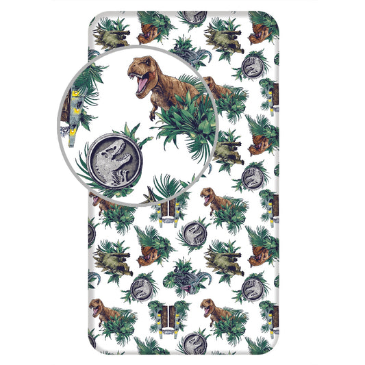 Jurassic World Kuschelige Bettwäsche Polyester, 90x200 + 25 cm
