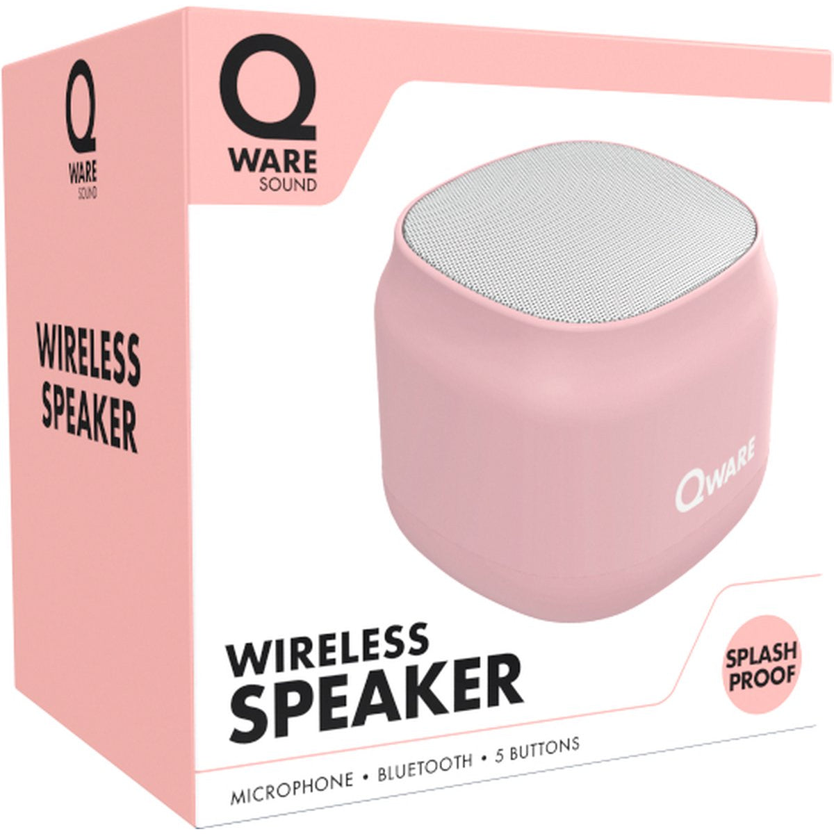 Qware Sound Speaker – Kabelloser Mini Lautsprecher mit Steuerung