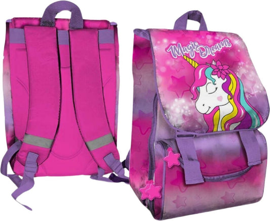 Unicorn Rucksack Bunter Rucksack für Kinder im Einhorn-Stil