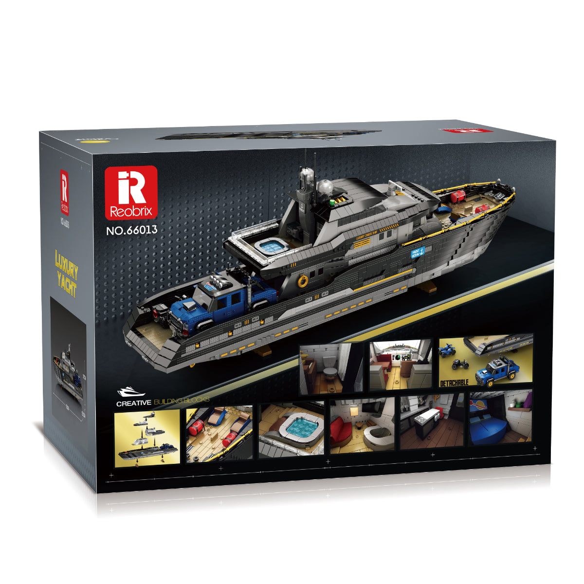 Reobrix 66103 Luxus Yacht 4421 Teile 75 cm ab 14