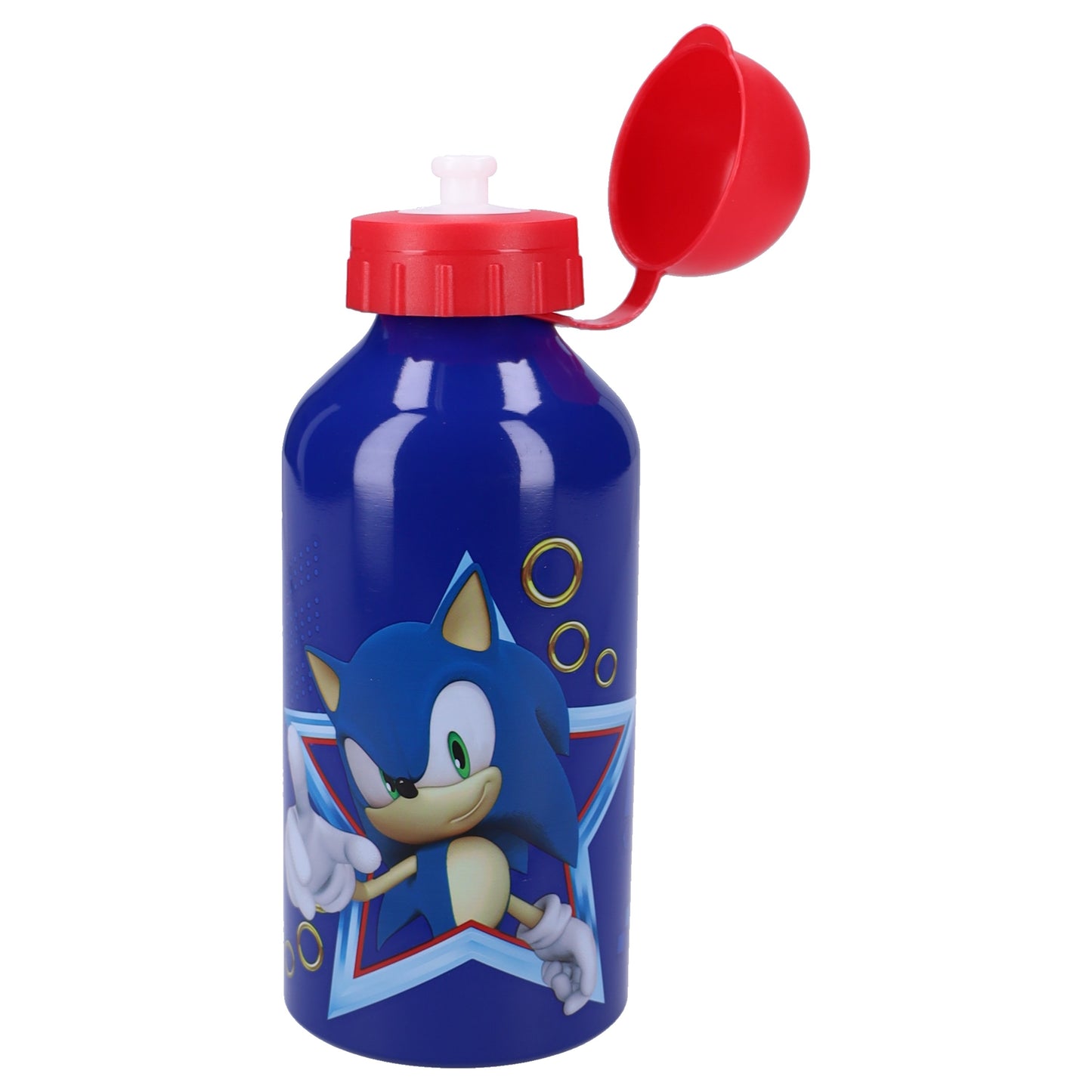 Sonic Trinkflasche 500 ml Kinderflasche Aluminium Wasserflasche Schule