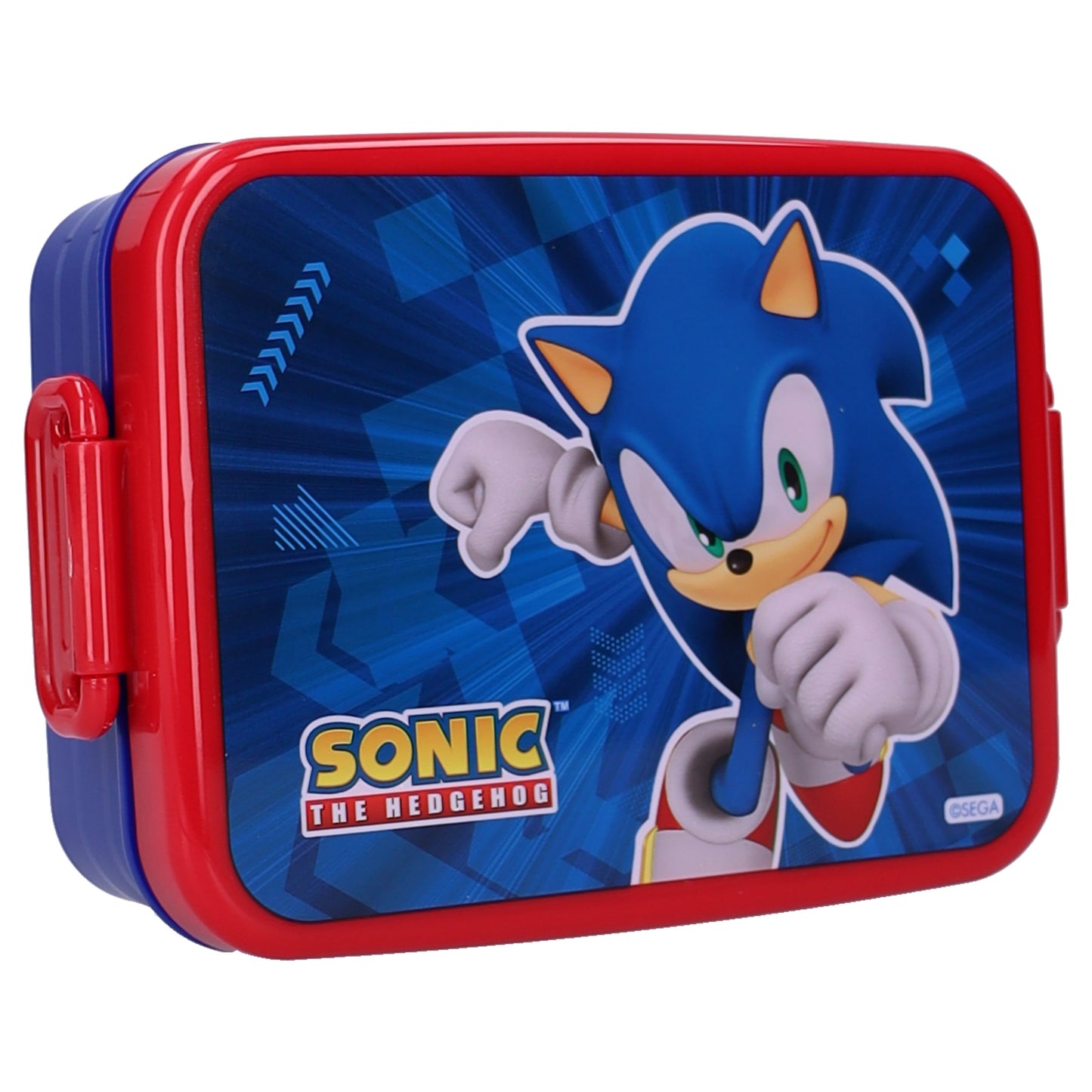 Sonic Kinder Brotdose Lunchbox Bunch mit Klickverschluss