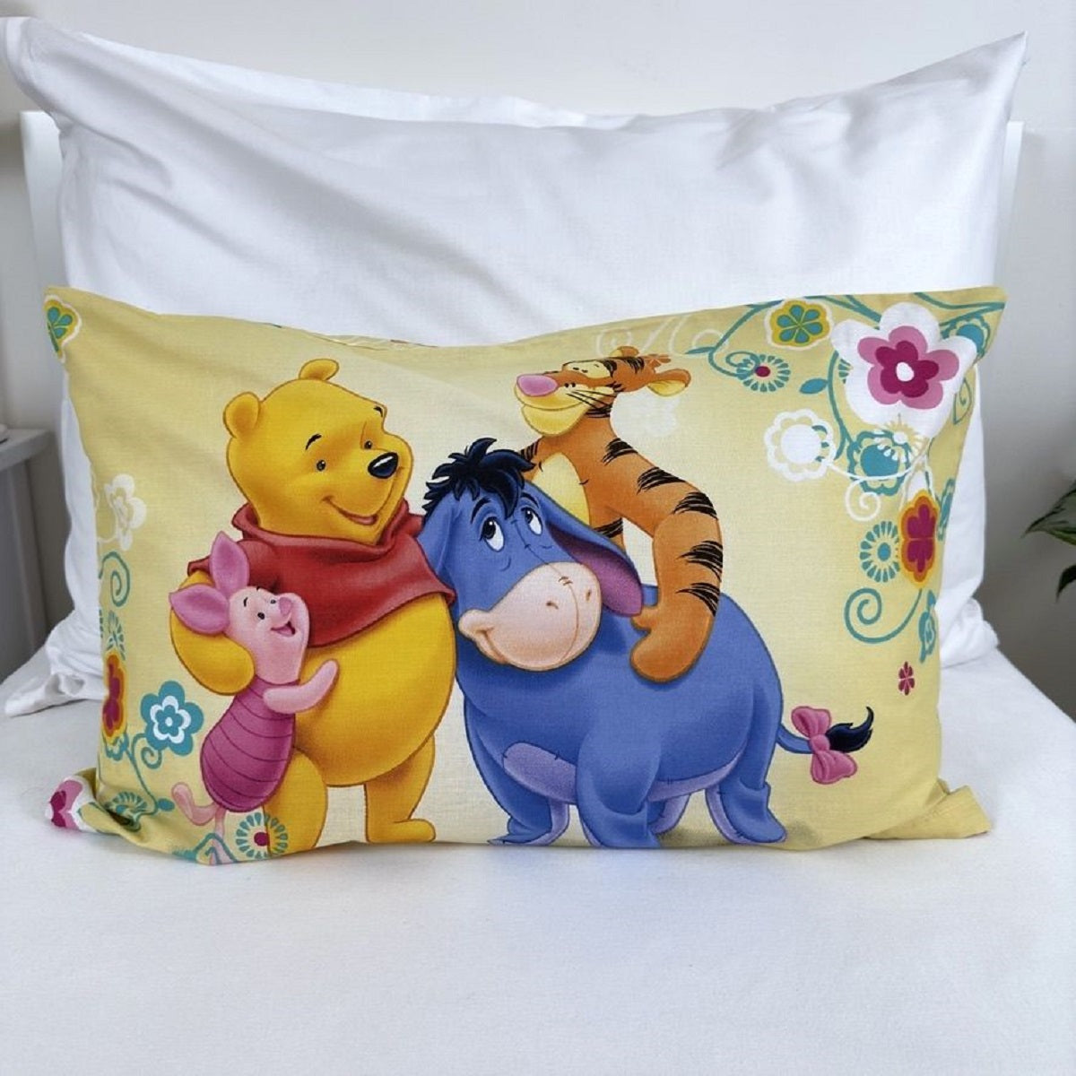 Winnie The Pooh Kinderbettwäsche – Bettbezug 100x135 cm & Kissenbezug 40x60 cm
