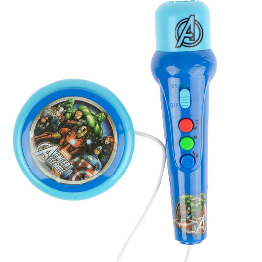 Marvel Avengers Mikrofon mit Verstärker Karaoke und Performance Set für Kinder