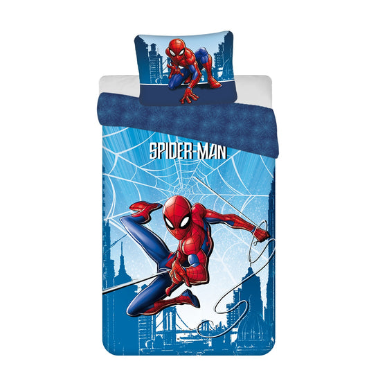 Spiderman Kuschelige Bettwäsche Baumwolle, 140x200 cm & 50x70 cm