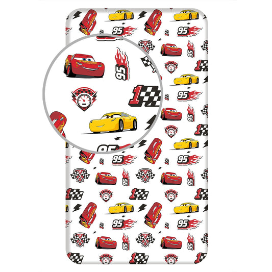 Blitz McQueen Kuschelige Bettwäsche Polyester, 90x200 + 25 cm