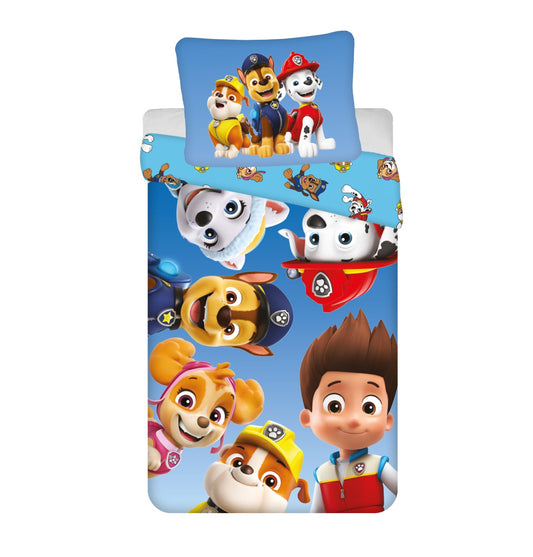 Paw Patrol Kuschelige Bettwäsche Polyester, 140x200 cm & 70x90 cm