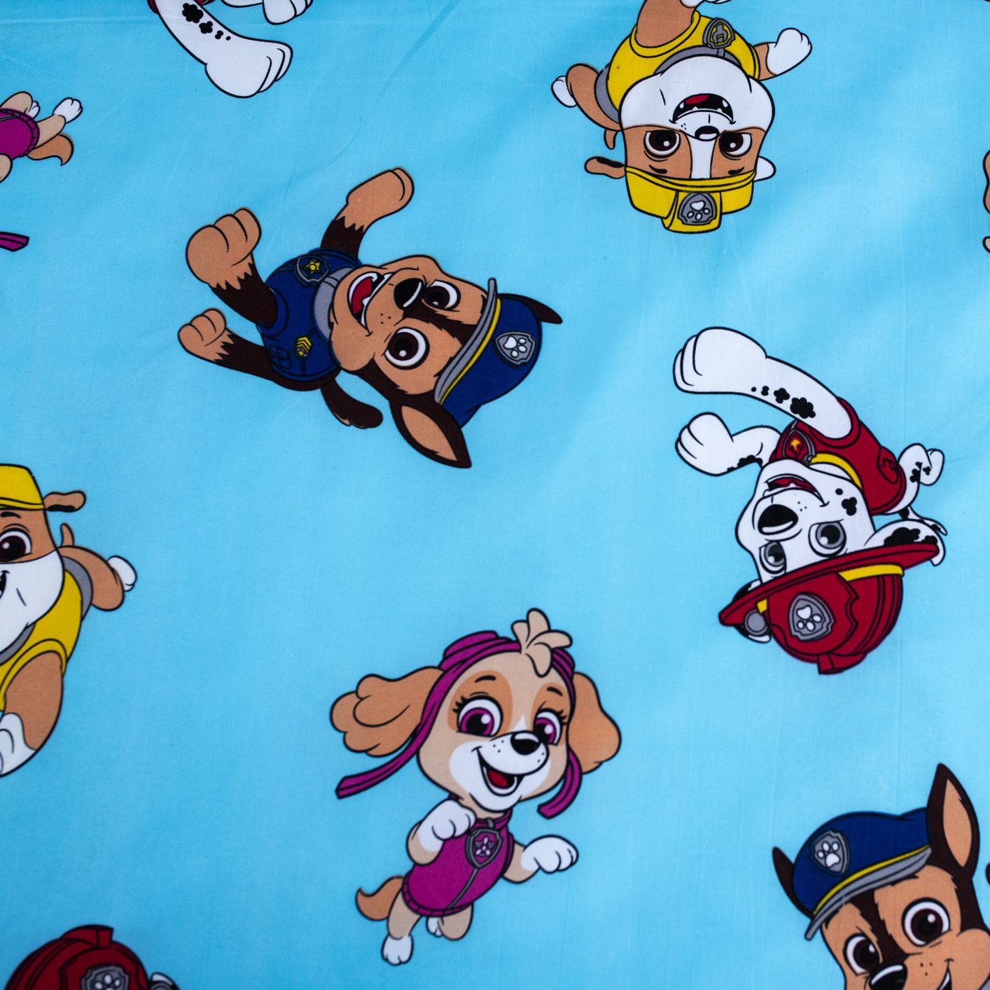 Paw Patrol Kuschelige Bettwäsche Polyester, 140x200 cm & 70x90 cm