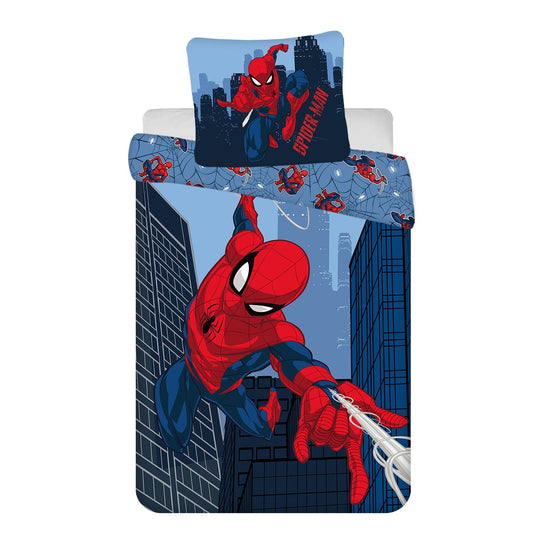 Spiderman Kuschelige Bettwäsche Baumwolle, 140x200 cm & 70x80 cm