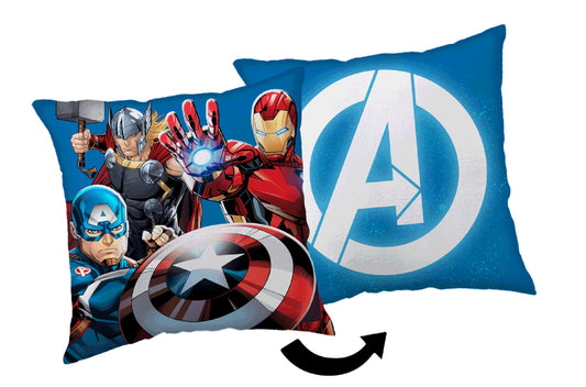Avengers Kopfkissen (1 Stück) Premium Dekokissen mit beidseitigem Digitaldruck