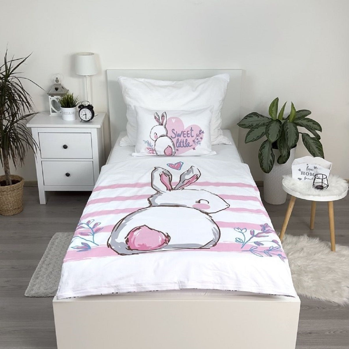 Kinderbettwäsche aus Baumwolle – Bettbezug 100x135 cm & Kissenbezug 40x60 cm