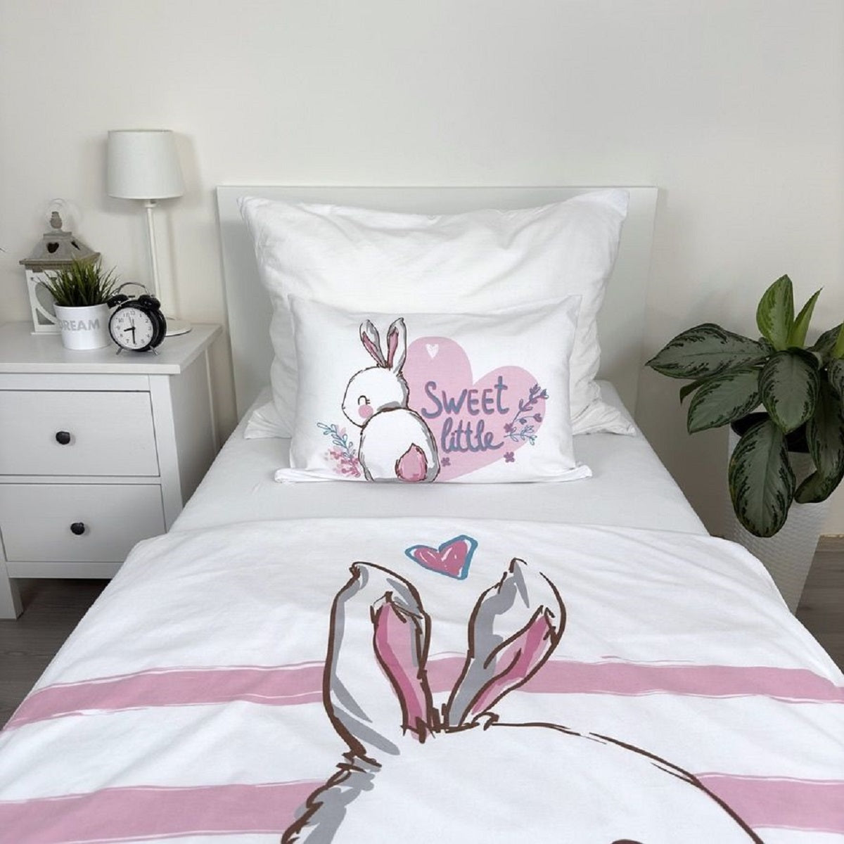 Kinderbettwäsche aus Baumwolle – Bettbezug 100x135 cm & Kissenbezug 40x60 cm