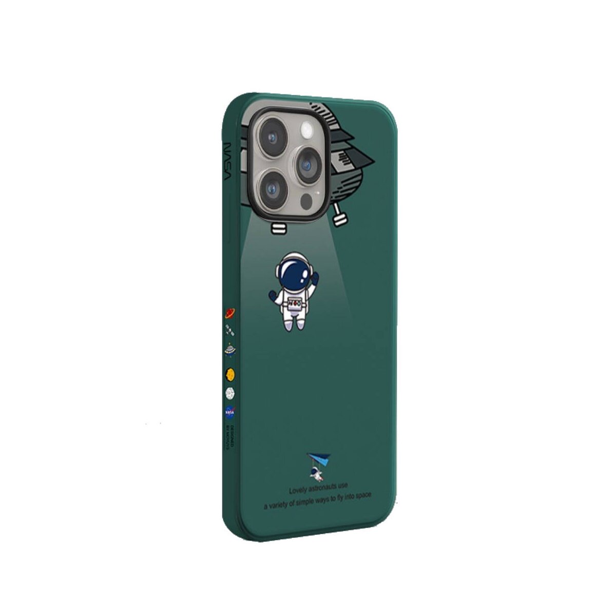 Hülle kompatibel mit Astronaut Nasa Handy-Hülle