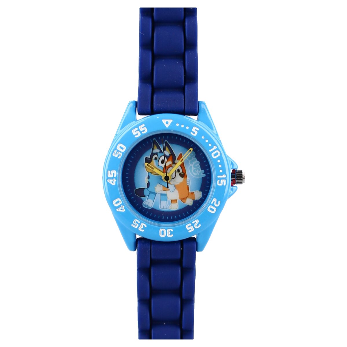 Bluey Kinderuhr – Mit PVC-Armband & Zifferblatt mit Bluey und Bingo