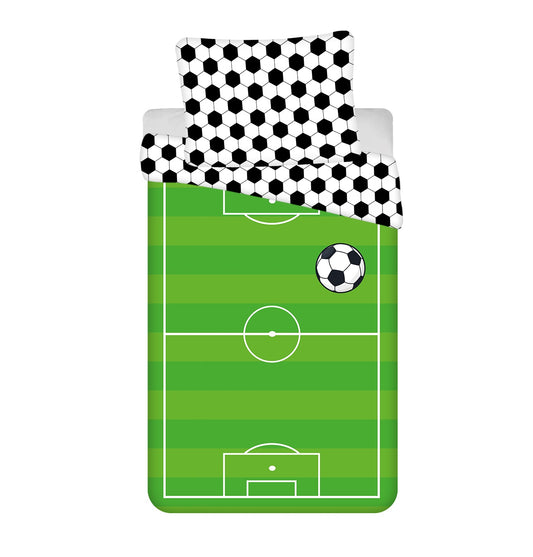 Football Baumwolle Bettwäsche – Bettbezug 140x200 cm & Kissenbezug 70x90 cm