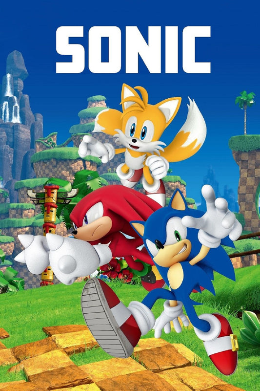 Sonic Fleece-Decke 100x150 cm Kuscheldecke aus 100 % Polyester, Weich & Warm