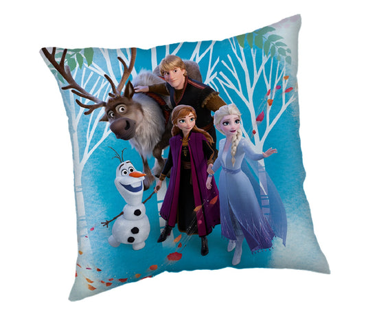 Disney Frozen Kopfkissen (1 Stück) Premium Dekokissen mit beidseitigem Digitaldruck