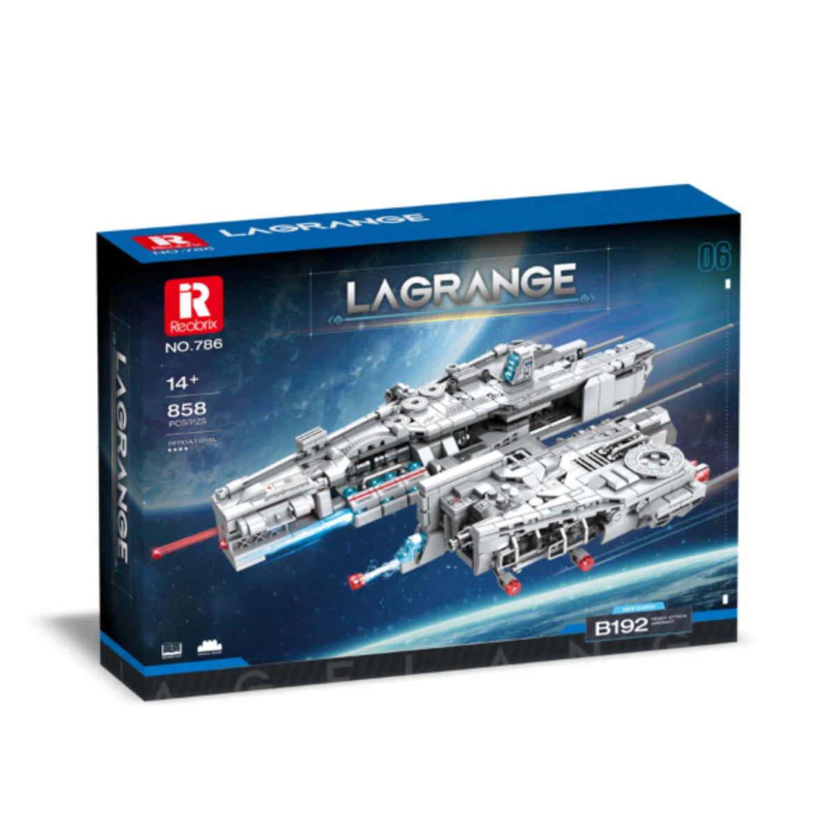 Reobrix 786 Raumkreuzer B192 858 Teile 36 cm ab 14