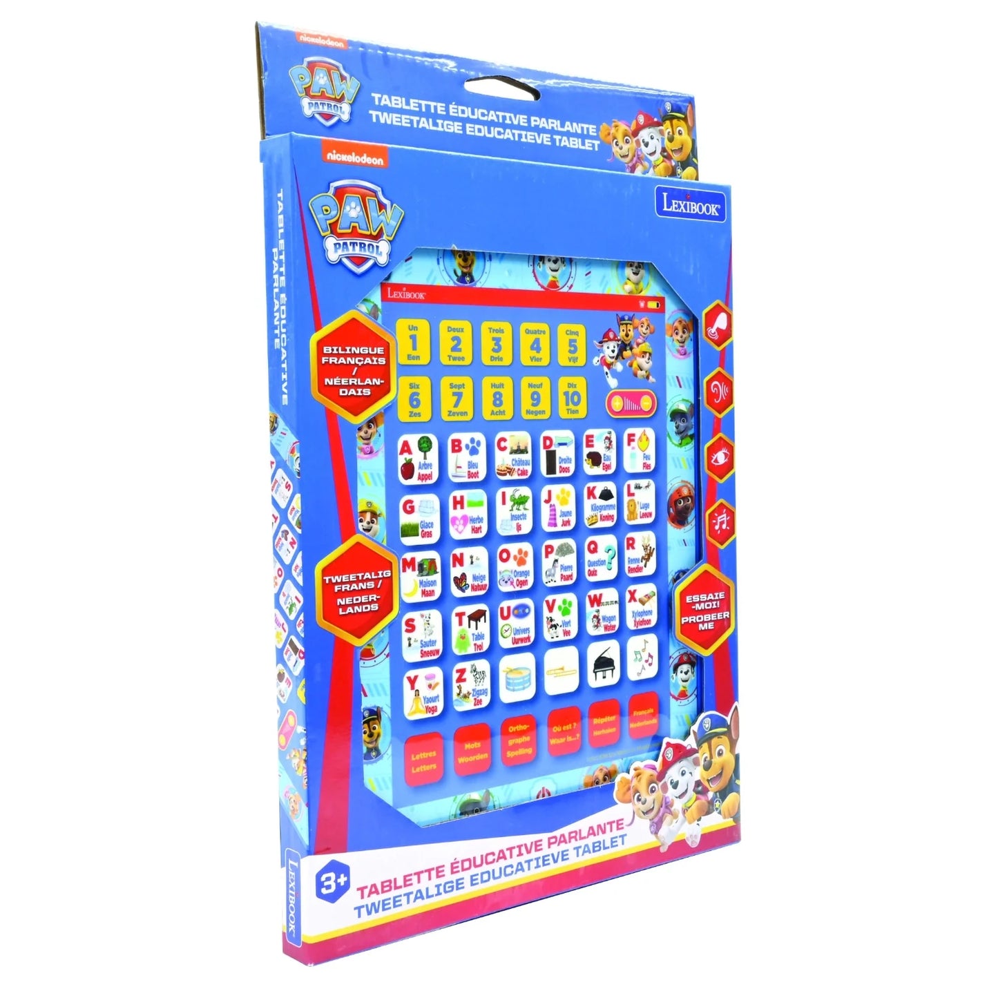 Paw Patrol Lerncomputer Kinder Laptop mit 62 Übungen Denkspiel Rechenspiel