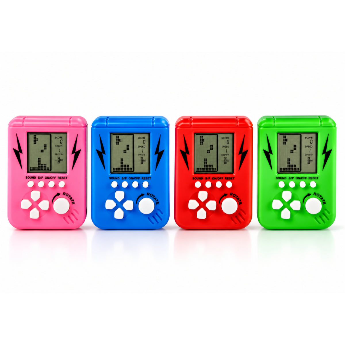 Jollity Works Brick Games Handheld Retro Spielkonsole 23 Spiele