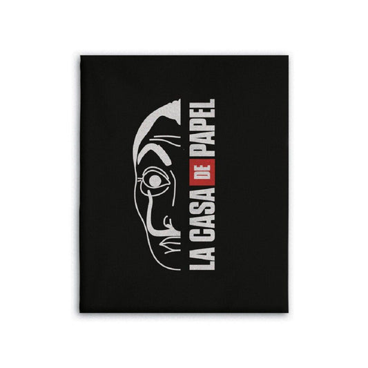 La Casa de Papel Fleecedecke – Stylische Decke für Fans, 140 x 100 cm