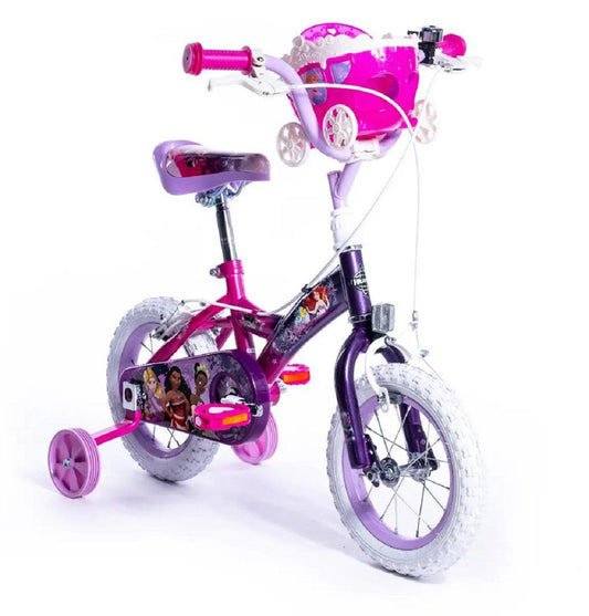 Disney Prinzessinnen Kinderfahrrad – 12 Zoll – Traumhaftes Design für kleine Abenteurer