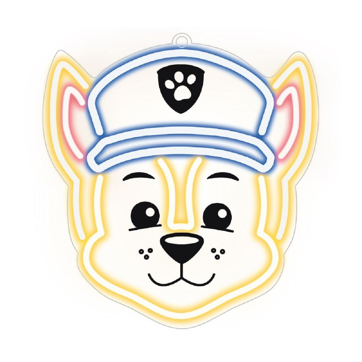 Paw Patrol LED Neon Licht Nachtlicht Dekoration für das Kinderzimmer