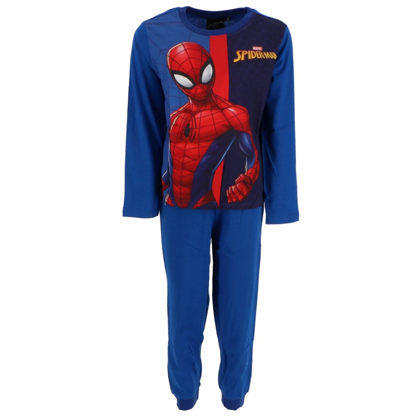 Spiderman Pyjama aus Baumwolle Schlafanzug Nachtwäsche für Kinder