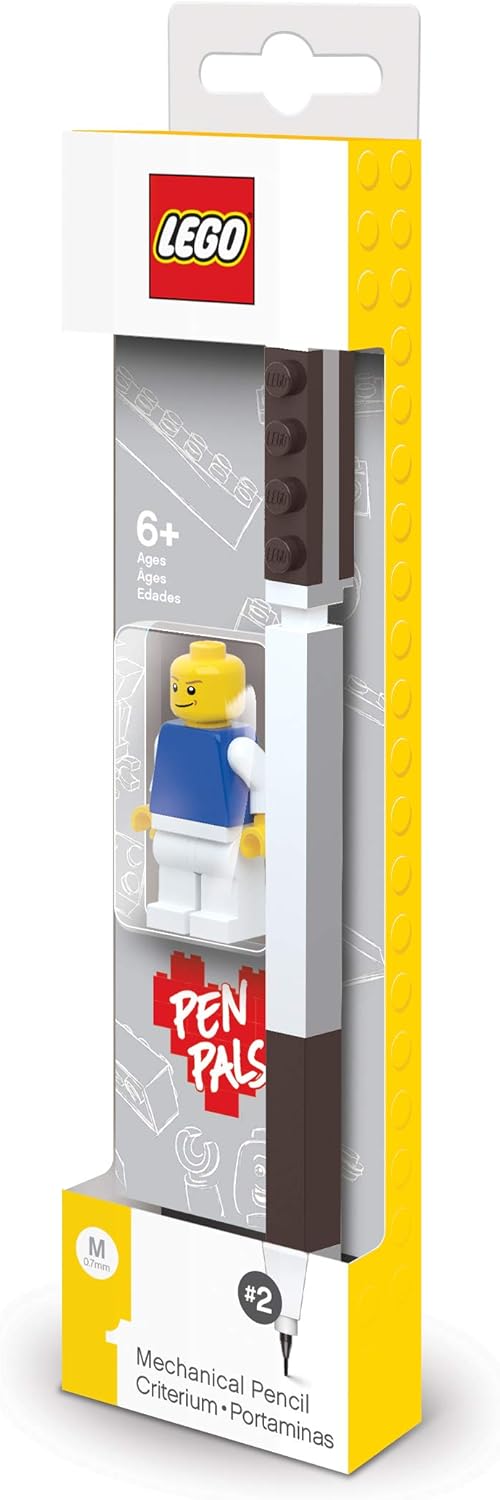 IQ LEGO Stationery Pen Pal – LEGO Druckbleistift und klassische Minifigur