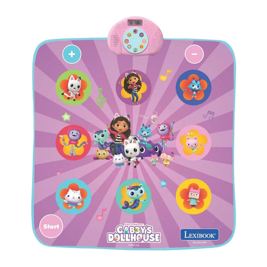 Gabby's Dollhouse Elektronische Tanzbodenmatte – Spaß und Bewegung für Kinder