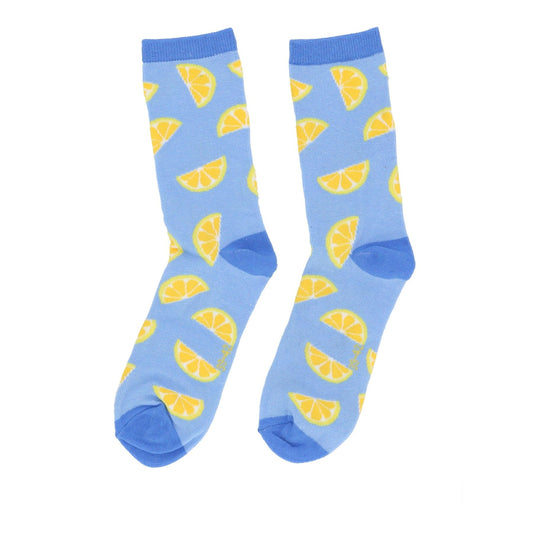 3er-Set Socken – Lustige und farbenfrohe Zitronen-Designs