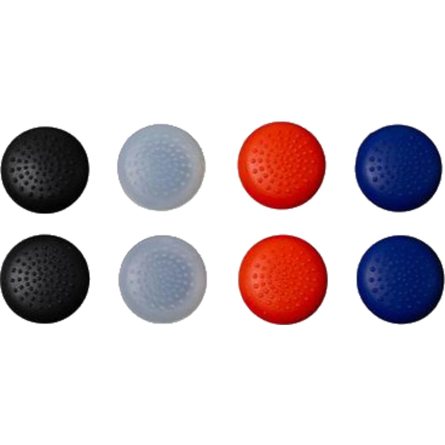 Qware Controller Caps kompatibel mit PS4 – Rutschfeste Thumb Grips in 4 Farben (8er-Set)