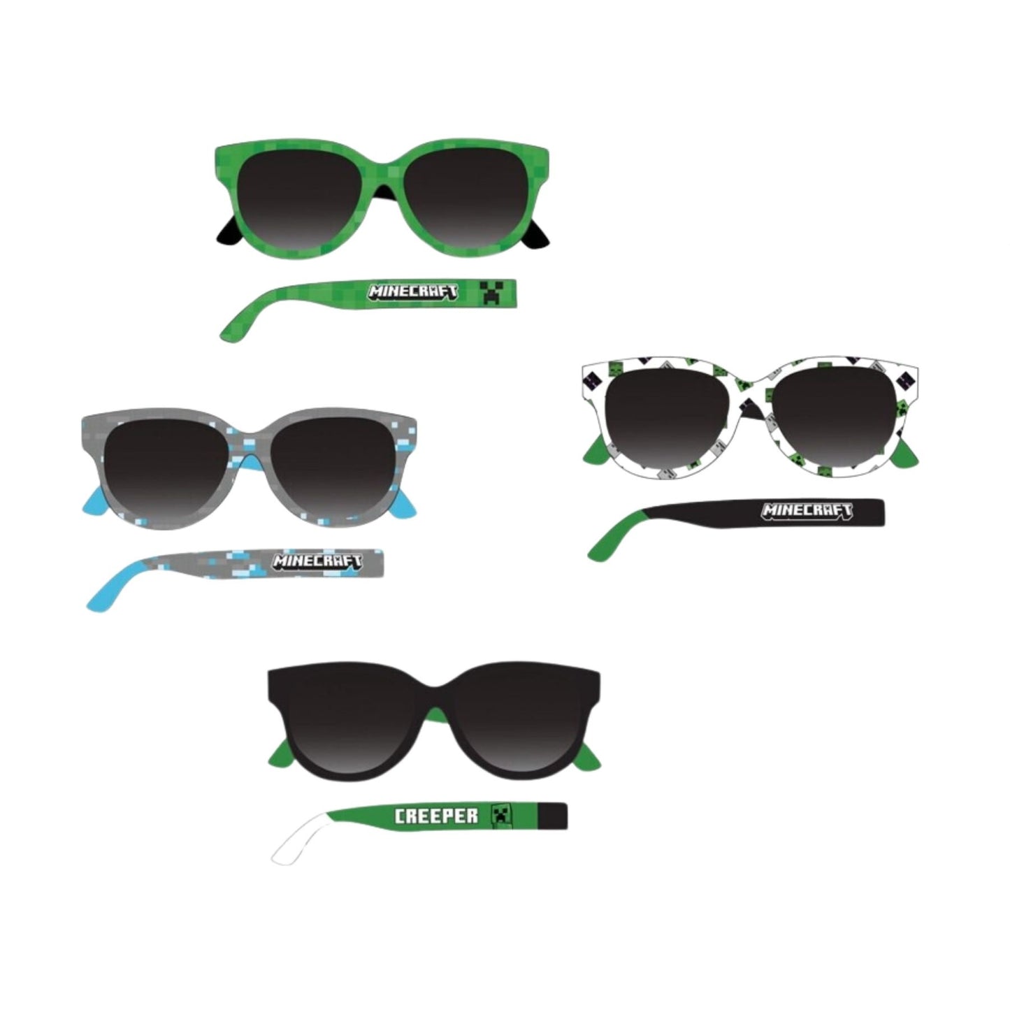 Minecraft Kinder-Sonnenbrille – Perfekt für sonnige Tage
