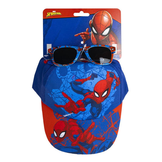 Spiderman Sommer-Set für Kinder – Cap & Sonnenbrille