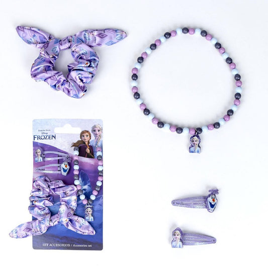 Disney Frozen Haar-Accessoire-Set für Kinder – Mit Haarband & Clip