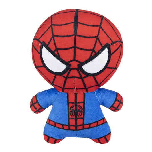 Spiderman Hundespielzeug – Quietschendes Kuscheltier aus Polyester