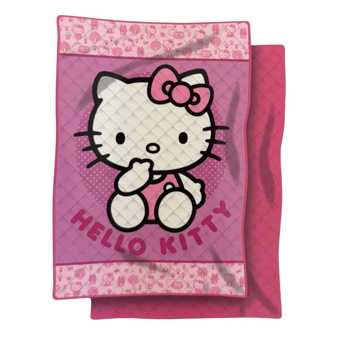 Hello Kitty Steppdecke Bettdecke 250x150 cm Magische Tagesdecke für Mädchen