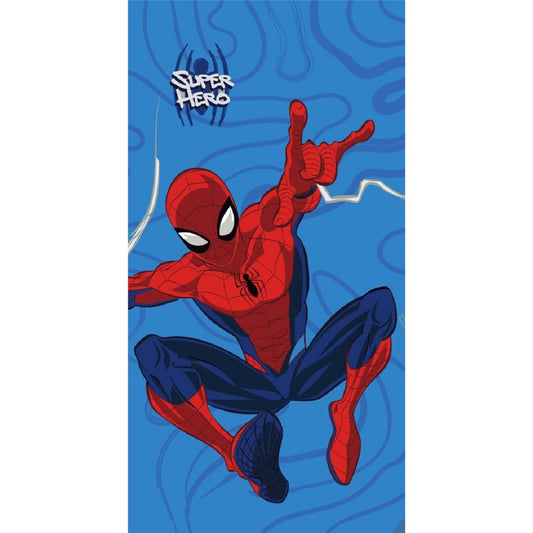 Spiderman Baumwollhandtuch Badehandtuch Strandtuch 70x140 cm aus Baumwolle