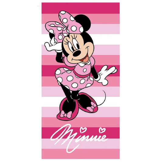 Disney Minnie Mouse Baumwollhandtuch Badehandtuch Strandtuch 70x140 cm aus Baumwolle