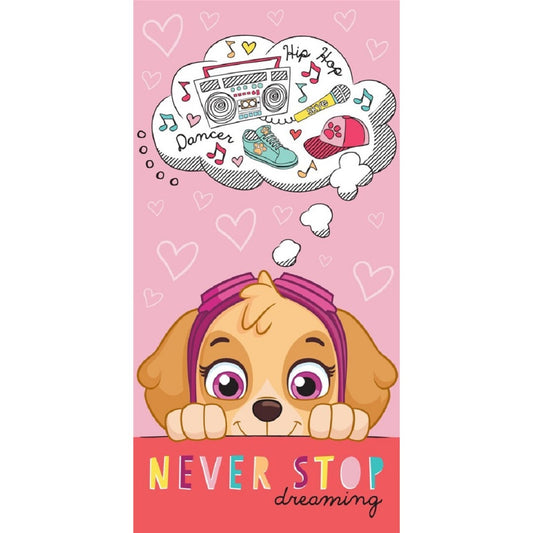 Paw Patrol Handtuch Strandtuch – Weiches Kinderhandtuch 70 x 140 cm aus Polyester