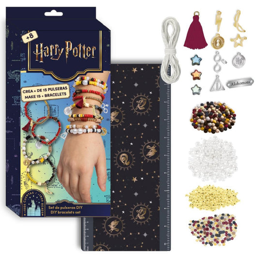 Harry Potter DIY Schmuck-Bastelset für Kinder mit Armbändern und Perlen