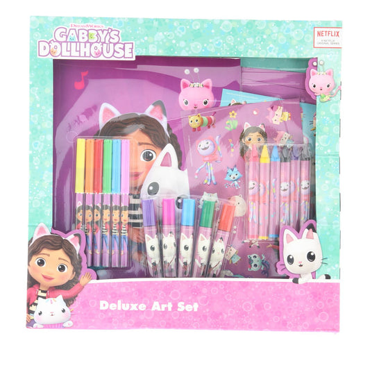 Gabby's Dollhouse Malset Farbset 23-tlg.– Das perfekte Kreativpaket für Kinder