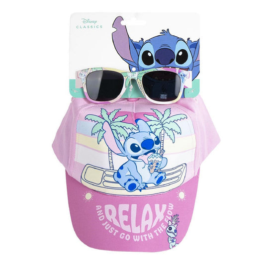 Lilo & Stitch Sommer-Set – Cap & Sonnenbrille für Kinder